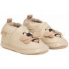 Detské barefoot capačky (papučky) kožené béžové s aplikáciou White Pepper EN FANT Veľkosť: 24 Detské barefoot capačky (papučky) kožené béžové s aplikáciou White Pepper EN FANT Veľkosť: 24