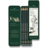Grafitová ceruzka Faber-Castell Castell 9000 - 6 ks, plechová krabička Grafitová ceruzka Faber-Castell Castell 9000 - 6 ks, plechová krabička