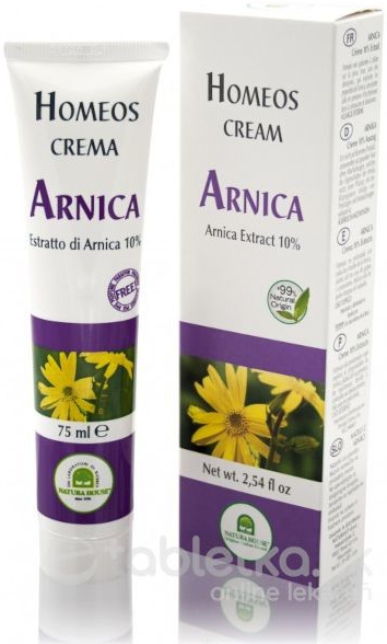 Homeos cream Arnika krém 10% extrakt z Arniky horskej 75 ml