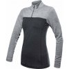 Tričko dlhé dámske SENSOR MERINO BOLD rolák zips šedé XL Tričko dlhé dámske SENSOR MERINO BOLD rolák zips šedé XL