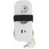 Cestovný predlžovací kábel 2-zásuvka + 2xUSB-A +1xUSB-C 1,5 metra biely PP155C-PD20 SOLIGHT Cestovný predlžovací kábel 2-zásuvka + 2xUSB-A +1xUSB-C 1,5 metra biely PP155C-PD20 SOLIGHT