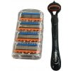 Holiaci strojček Gillette Fusion5 + 4 náhradné hlavice pre mužov --44 Holiaci strojček Gillette Fusion5 + 4 náhradné hlavice pre mužov --44
