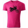 T-ričko Honda Africa Twin XRV 750 pánske tričko Farba trička: Purpurová, Veľkosť: XS T-ričko Honda Africa Twin XRV 750 pánske tričko Farba trička: Purpurová, Veľkosť: XS