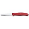 Nôž na zeleninu vlnkovaný 8 cm červený Victorinox 6.7431 Nôž na zeleninu vlnkovaný 8 cm červený Victorinox 6.7431