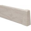 MDF Quadro 60 Lišta soklová DUB KRÉMOVÝ 2,4 m