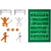 Herný set Footclicker PREMIUM s kobercovou plochou 120x80 cm Set Premium: Oranžovo-biely Herný set Footclicker PREMIUM s kobercovou plochou 120x80 cm Set Premium: Oranžovo-biely