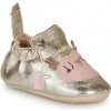 Easy Peasy papuče My Blublu Hiboo zlatá