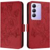 VSETKONAMOBIL 86806 ART MEADOW Peňaženkový obal pre Vivo V40 SE 5G červený VSETKONAMOBIL 86806 ART MEADOW Peňaženkový obal pre Vivo V40 SE 5G červený