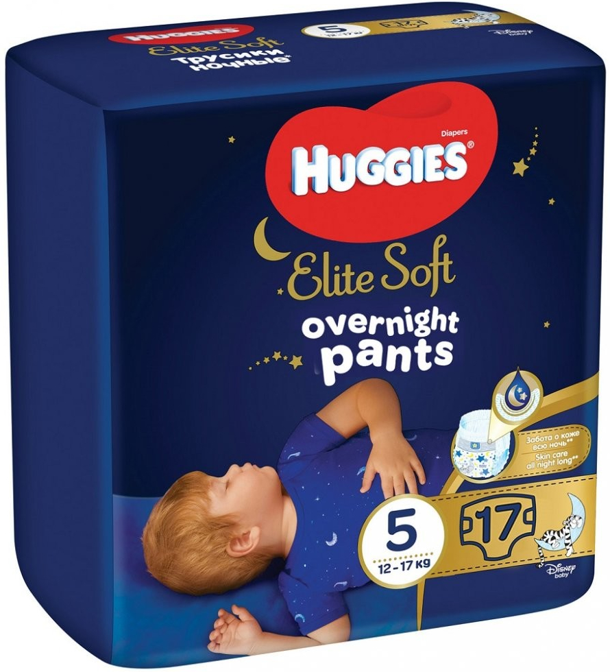 HUGGIES Elite Soft Pants OVN 5 12-17 kg 4x 17 ks