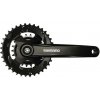 SHIMANO Stred Altus MT101 175mm 36/22z. 9-k. čierny bez krytu na štvorhran