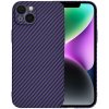 Techsuit Carbonite FiberShell kryt na iPhone 14 – fialový