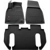 Gumové 3D koberce (TPE), TESLA Model X (6 miest), Stingray Gumové 3D koberce (TPE), TESLA Model X (6 miest), Stingray