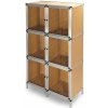 Kvalitná králikáreň z hliníka a HDF dosiek, 180 cm, 6 samostatných kotercov, boxy. 6 klietok, 100x48x180cm. Kvalitná králikáreň z hliníka a HDF dosiek, 180 cm, 6 samostatných kotercov, boxy. 6 klietok, 100x48x180cm.