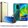 Otváracie Púzdro Luxria Clear View pre Xiaomi - Zlaté Pre Xiaomi: Redmi Note 9 Otváracie Púzdro Luxria Clear View pre Xiaomi - Zlaté Pre Xiaomi: Redmi Note 9