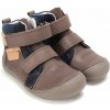 D.D.Step detská členková obuv Barefoot A063-52570B hnedá