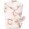 Detská zavinovačka New Baby Love Teddy bear 80x80 cm beige Detská zavinovačka New Baby Love Teddy bear 80x80 cm beige