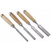 LEVIOR Dláto sada dlát 4ks 8,12,19,25mm drevená rukoväť LEVIOR Dláto sada dlát 4ks 8,12,19,25mm drevená rukoväť