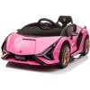 Eljet Detské elektrické auto Lamborghini Sian ružová Eljet Detské elektrické auto Lamborghini Sian ružová
