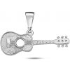 Lillian Vassago Prívesok gitara v bielom zlate LLV98-GP047W Lillian Vassago Prívesok gitara v bielom zlate LLV98-GP047W
