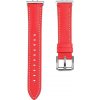 eses Kožený remienok pre Samsung Galaxy Fit 3 - Červený eses Kožený remienok pre Samsung Galaxy Fit 3 - Červený