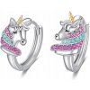 STRIEBORNÉ NÁUŠNICE 925 JEDNOROŽCE PRE DIEVČATÁ, ROZTOMILÉ A JEMNÉ STRIEBORNÉ NÁUŠNICE 925 JEDNOROŽCE PRE DIEVČATÁ, ROZTOMILÉ A JEMNÉ