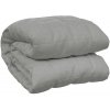 Deka VidaXL bavlna 220 cm x 260 cm šedá Deka VidaXL bavlna 220 cm x 260 cm šedá