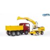 BRUDER 2751 MAN TGA / Sklápačka s bagrom BRUDER 2751 MAN TGA / Sklápačka s bagrom