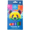 Koh-i-noor 3142 Triocolor hrubé trojhranné pastelky 12 ks Koh-i-noor 3142 Triocolor hrubé trojhranné pastelky 12 ks