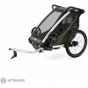 Thule Chariot Lite Single detský vozík, zelená Thule Chariot Lite Single detský vozík, zelená