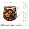 HRNČEK Etnic – so sitkom 0,43l – porcelán – darčeková krabička HRNČEK Etnic – so sitkom 0,43l – porcelán – darčeková krabička