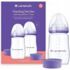 Lansinoh Natural Wave set fľaštičiek so cumlíkom fialová 2x240 ml Lansinoh Natural Wave set fľaštičiek so cumlíkom fialová 2x240 ml