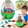 Kreatívna Sada Terárium s Dinosaurusmi, Nočná Lampička s Hlasovým Ovládaním, DIY Kreatívna Sada Terárium s Dinosaurusmi, Nočná Lampička s Hlasovým Ovládaním, DIY