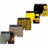 Chlapčenské boxerky Emoji 5 Pack - Frogies čierna | hnedá | žltá 2-3 Y Licensed