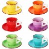 Šálka MPLCo Rainbow keramická 90 ml 6 ks Šálka MPLCo Rainbow keramická 90 ml 6 ks