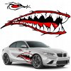 Farebná NÁLEPKA NA AUTO ČEPEĽ Zúrivé zuby Rýchly žralok 120x46 Farebná NÁLEPKA NA AUTO ČEPEĽ Zúrivé zuby Rýchly žralok 120x46