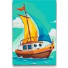 Vymalujsisam.sk Maľovanie podľa čísiel - Loďka pre deti Veľkosť: 20x30cm, Rám: Na kartónovej doske Vymalujsisam.sk Maľovanie podľa čísiel - Loďka pre deti Veľkosť: 20x30cm, Rám: Na kartónovej doske