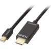 LINDY Mini-DisplayPort / HDMI káblový adaptér Mini DisplayPort konektory, Zástrčka HDMI-A 2.00 m čierna 36927 Kábel DisplayPort; 36927 LINDY Mini-DisplayPort / HDMI káblový adaptér Mini DisplayPort konektory, Zástrčka HDMI-A 2.00 m čierna 36927 Kábel DisplayPort; 36927