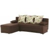 Tempo Kondela Rohová sedacia súprava, hnedá mix, POLARIS NEW Tempo Kondela Rohová sedacia súprava, hnedá mix, POLARIS NEW