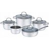 Klausberg Súprava hrncov KB-7215 INOX nerezová oceľ 9 ks .