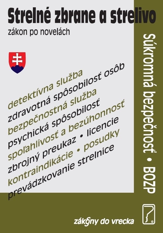 Strelné zbrane a strelivo - zákon po novelách