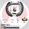 Sada brzdových čeľustí OTTO ZIMMERMANN 20990.109.9 Sada brzdových čeľustí OTTO ZIMMERMANN 20990.109.9