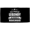 Sablio Uterák Tie pravé legendy sa rodia v novembri - 50x100 cm Sablio Uterák Tie pravé legendy sa rodia v novembri - 50x100 cm