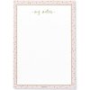 FILOFAX Confetti, poznámkový blok A5, trhací, lepený, linajkový, 100g/m2, 60 listov