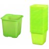Nohel Garden NG 65864ze kvetináč sadbový GREEN zelený 6x6cm 25ks xx Nohel Garden NG 65864ze kvetináč sadbový GREEN zelený 6x6cm 25ks xx