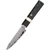 IZMAEL Damaškový kuchynský nôž Zenith Utility/Zelená/Čierna 8 cm