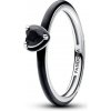 Prsteň PANDORA Me Čierne čakrové srdce | PAN193088C01-52 | 193088C01-52 | 5700303093369 Prsteň PANDORA Me Čierne čakrové srdce | PAN193088C01-52 | 193088C01-52 | 5700303093369