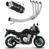 Suzuki GSF 1250 N / S BANDIT 2007 - 2016 kompletný ladený výfukový systém GP1 BLACK + dB killer medium Suzuki GSF 1250 N / S BANDIT 2007 - 2016 kompletný ladený výfukový systém GP1 BLACK + dB killer medium