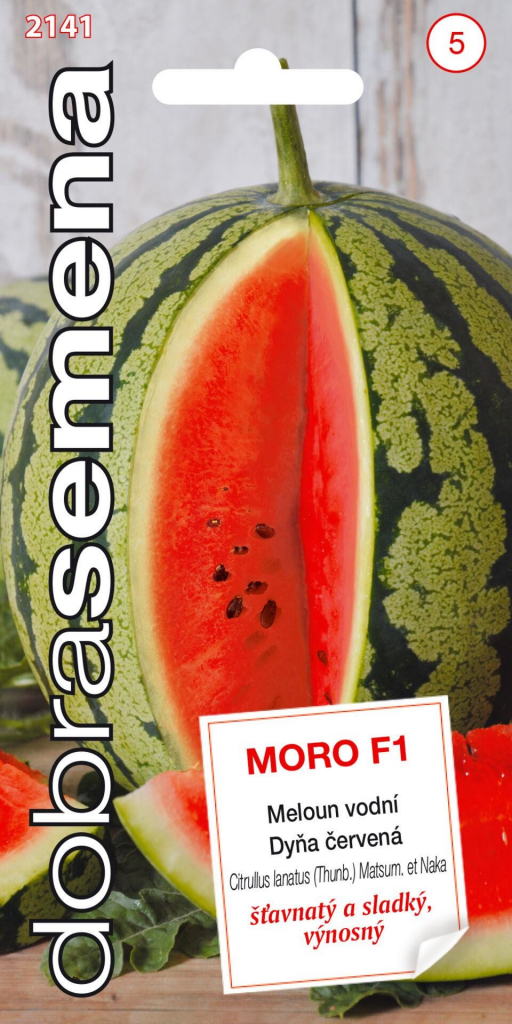 Dobré semená Melón vodné - Moro F1 10s