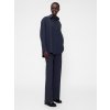 Nohavice Low Rise Loose s prímesou vlny GapStudio by Zac Posen Tmavomodrá