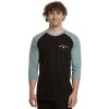 Meatfly Kennedy Raglan Dusty Mint/Black XL Meatfly Kennedy Raglan Dusty Mint/Black XL